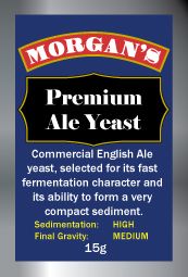 Morgan's Premium Ale Yeast